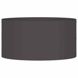 Pots de fleurs en plastique noir Noir Plastique Moyen Solide 