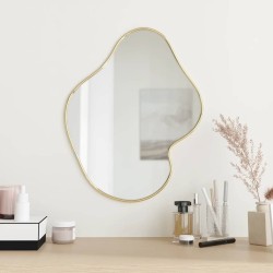 Miroir mural Doré 50x40 cm 