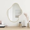 Miroir mural Doré 50x40 cm 