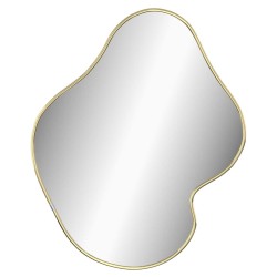 Miroir mural Doré 50x40 cm 