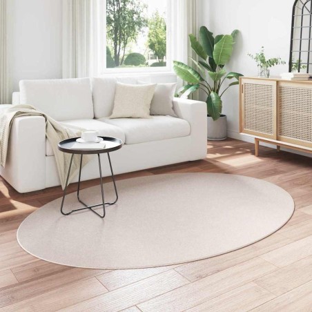 Tapis Couleur sable 120 x 170 cm Polyester 