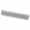Clôture Argent 10 x 1.4 m Acier galvanisé 