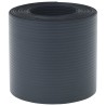 Brises-vues de jardin 10 pcs noir 252,5x19 cm PVC 
