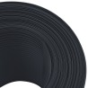 Brises-vues de jardin 10 pcs noir 252,5x19 cm PVC 