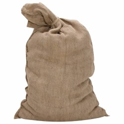 Sacs en jute 10 pcs 60x105 cm 100 % jute 340 g/m² 