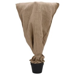 Sacs en jute 10 pcs 60x105 cm 100 % jute 340 g/m² 
