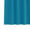 Rideaux avec des rideaux 2 pcs Turquoise 260 x 140 cm Polyester 