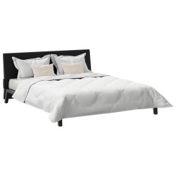 Duvet d'hiver avec oreiller 3 pcs Blanc 240 x 220 cm Microfibre 