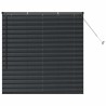 Store de Fenêtre avec des rideaux Autre Noir 80 x 130 cm Aluminium 
