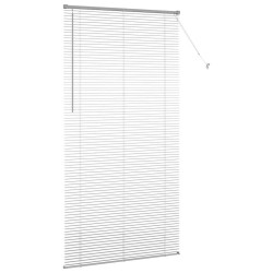 Store de Fenêtre Argenté 110 x 220 cm Aluminium 