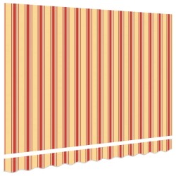 Tissu de remplacement pour store pour cadre 2.5x2 m Multicolore Rayé 