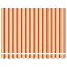 Tissu de remplacement pour store pour cadre 2.5x2 m Multicolore Rayé 