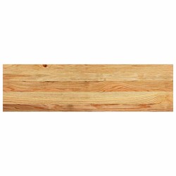 Marches d'escalier 2 pcs marron clair 90x25x2 cm chêne massif 
