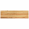 Marches d'escalier 2 pcs marron clair 90x25x2 cm chêne massif 