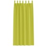 Rideaux 2 pcs Pomme verte 260 x 140 cm Polyester 