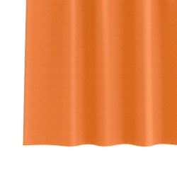 Rideaux 2 pcs Orange vif 260 x 140 cm Polyester 