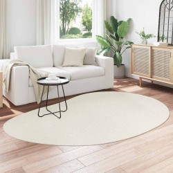 Tapis Crème 160 x 230 cm Coton 