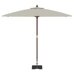 Base de parasol sur roues , granit noir, 29 kg, carrée, avec poignée 