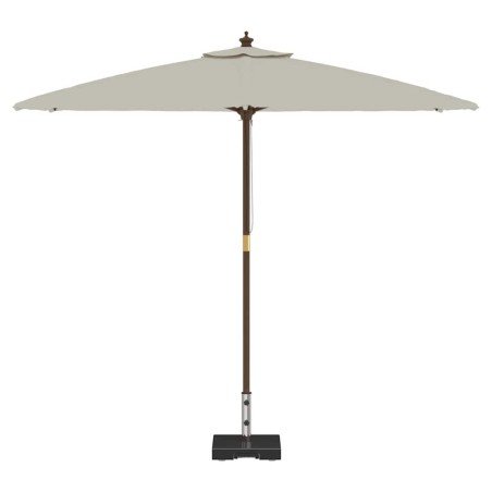 Base de parasol sur roues , granit noir, 29 kg, carrée, avec poignée 