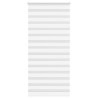Store zèbre blanc 115x230 cm largeur du tissu 110,9cm polyester 