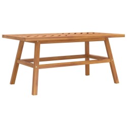 Table basse 100x50x45 cm bois massif d'acacia 