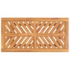 Table basse 100x50x45 cm bois massif d'acacia 