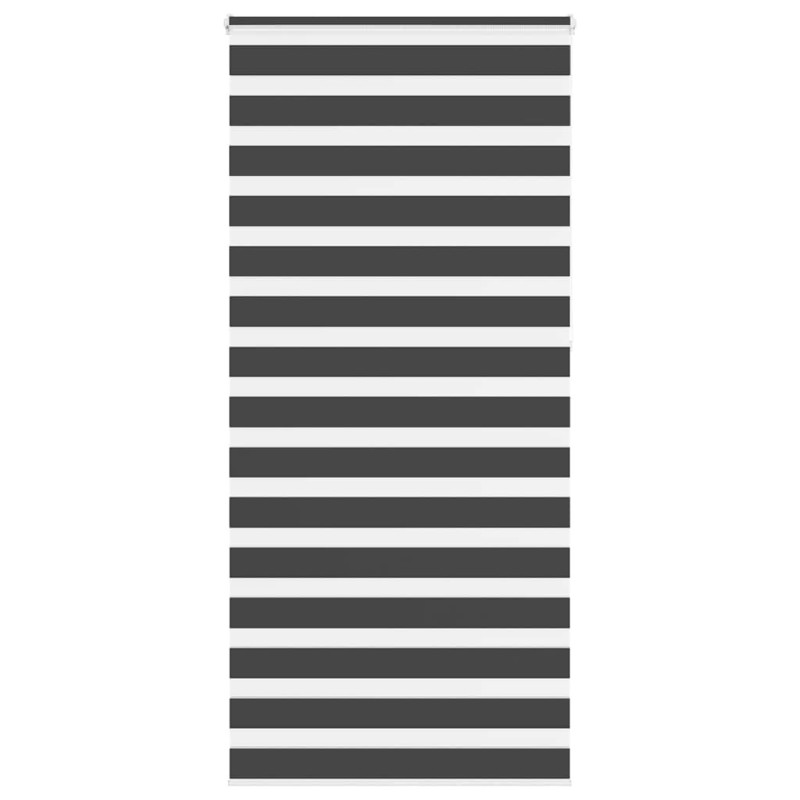 Store zèbre noir 115x230 cm largeur du tissu 110,9 cm polyester 
