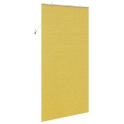 Stores et Occultants avec des rideaux Jaune 120 x 220 cm Bambou 