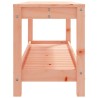 Banc de jardin 108x35x45 cm bois massif Douglas 