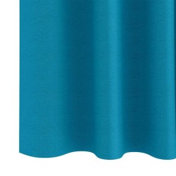 Rideaux avec des rideaux 2 pcs Turquoise 260 x 140 cm Polyester 