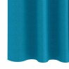 Rideaux avec des rideaux 2 pcs Turquoise 260 x 140 cm Polyester 