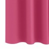 Rideaux avec des rideaux 2 pcs Rose vif 260 x 140 cm Polyester 