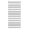 Store zèbre gris clair largeur du tissu 110,9 cm polyester 