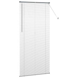 Store de Fenêtre Gris foncé 80 x 130 cm Aluminium 