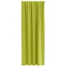 Rideaux 2 pcs Pomme verte 260 x 140 cm Polyester 