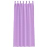 Rideaux avec des rideaux 2 pcs Violet 245 x 140 cm Polyester 