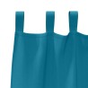 Rideaux avec des rideaux 2 pcs Turquoise 245 x 140 cm Polyester 