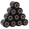 Films étirables 10 pcs noir 23 μm 10 cm x 300 m 