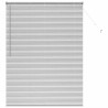Store de Fenêtre avec des rideaux Autre Argenté 80 x 130 cm Aluminium 