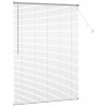 Store de Fenêtre avec des rideaux Autre Argenté 80 x 130 cm Aluminium 