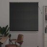 Store de Fenêtre avec des rideaux Autre Noir 80 x 130 cm Aluminium 