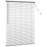 Store de Fenêtre avec des rideaux Autre Noir 80 x 130 cm Aluminium 
