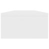 Support de moniteur Blanc 100 x 24 x 13 cm Bois d'ingénierie 
