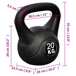 Kettlebell de 20 kg 