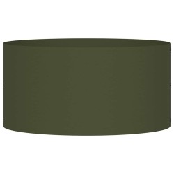 Pot de fleurs vert olive Vert olive Métal Moyen Durable 