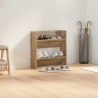 Cabinets à chaussures muraux chêne artisanal 60 x 18 x 60 cm 