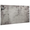 Tableau noir magnétique mural Verre 100x60 cm 