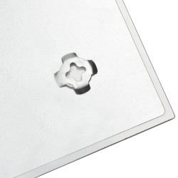 Tableau noir magnétique mural Verre 100x60 cm 