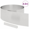Bordure de jardin Argent 450 x 25 cm Acier inoxydable 