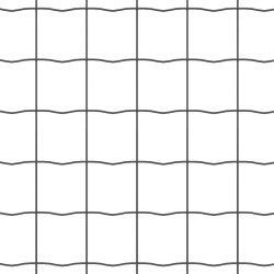 Clôture euro grise 0.8x10 m en acier 